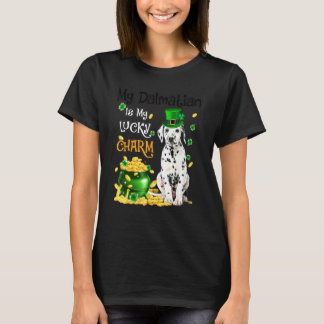 Camiseta Mi Dalmatia Es Mi Afortunado Encanto De Perro Cute