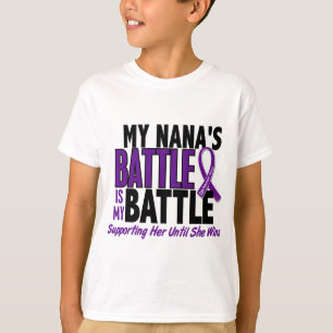 Camiseta Mi de la batalla cáncer pancreático de Nana