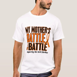 Camiseta Mi de la batalla leucemia de la madre también