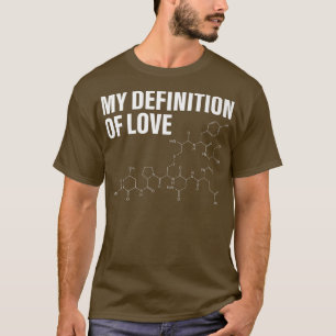 Camiseta Mi Definición De La Química De La Molécula Del Caf