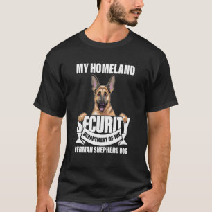 Camiseta Mi Departamento De Seguridad Nacional Del Pastor A