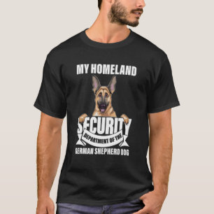 Camiseta Mi Departamento De Seguridad Nacional Del Pastor A