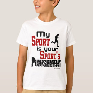 Camiseta Mi deporte es el castigo de su deporte - varón