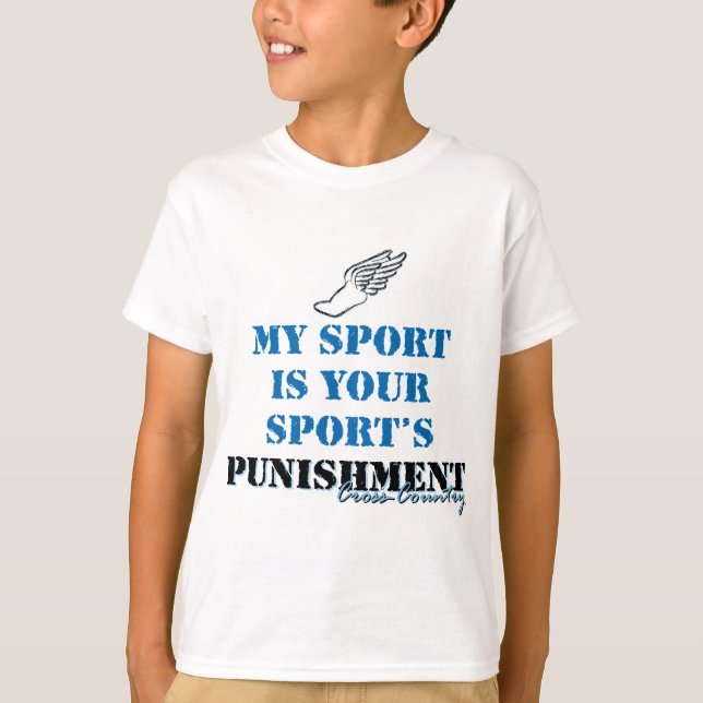 Camiseta Mi deporte es tu castigo deportivo - CC (Anverso)