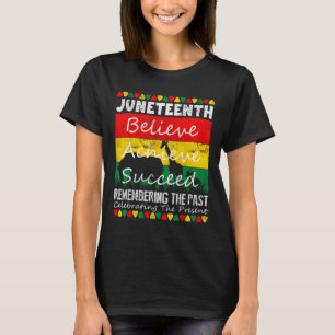 Camiseta Mi Día de la Independencia es el orgullo negro Mel