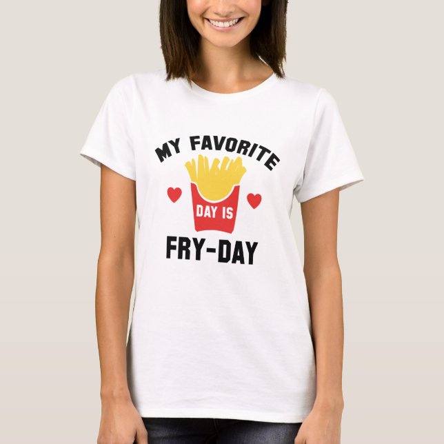 Camiseta Mi Día Favorito Es Día Triste (Anverso)