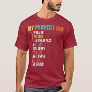 Camiseta Mi Día Perfecto Gracioso