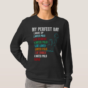 Camiseta Mi día perfecto para el waterpolo femenino
