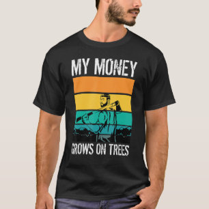 Camiseta Mi Dinero Crece En Árbitros Árbitros De Árboles