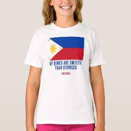 Camiseta MI DINK ES MÁS DULCE QUE BIBINGKA Diversión Filipi