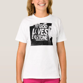 CAMISETA MI DIOS AMA LA IGUALDAD DE TODOS