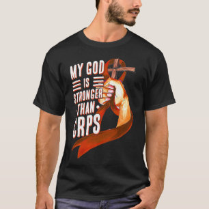 Camiseta Mi Dios Es Más Fuerte Que El Mes De Concienciación