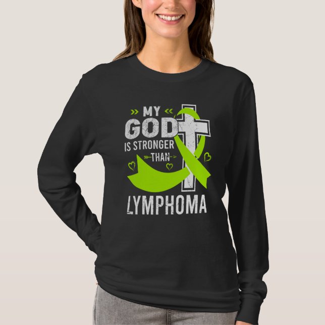 Camiseta Mi Dios Es Más Fuerte Que el Mes de Concientizació (Anverso)