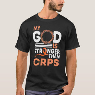 Camiseta Mi Dios es más fuerte que la Cinta de Conciencia d
