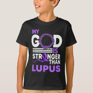 Camiseta Mi Dios Es Más Fuerte Que La Cinta De Conciencia S