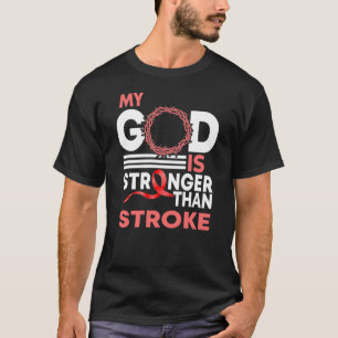 Camiseta Mi Dios Es Más Fuerte Que La Cinta De Concienciaci