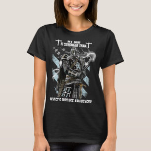 Camiseta Mi Dios es más fuerte que la conciencia de la enfe