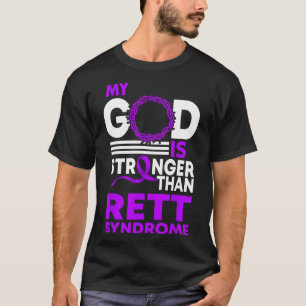 Camiseta Mi Dios Es Más Fuerte Que La Conciencia Del Síndro