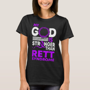 Camiseta Mi Dios Es Más Fuerte Que La Conciencia Del Síndro