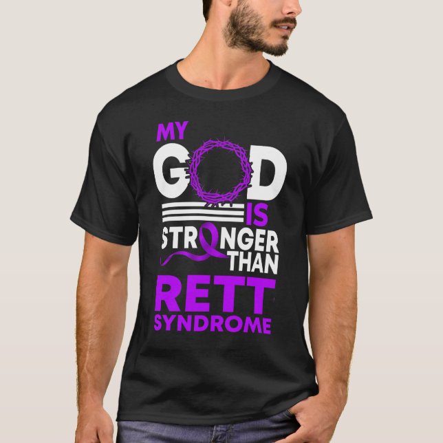 Camiseta Mi Dios Es Más Fuerte Que La Conciencia Sobre El S (Anverso)