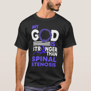 Camiseta Mi Dios Es Más Fuerte Que La Sensibilización Sobre