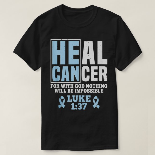 Camiseta Mi Dios es más fuerte que un sobreviviente de cánc (Diseño del anverso)