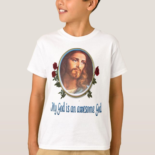 Camiseta Mi Dios es un Dios increíble. (Anverso)