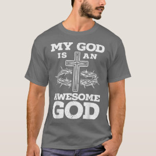 Camiseta Mi Dios es un Dios maravilloso Dios Cristiano Jesú