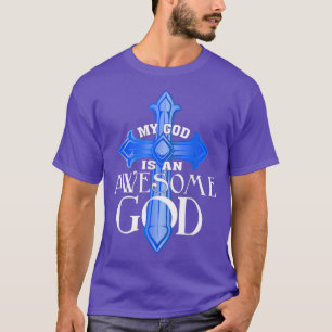 Camiseta Mi Dios es un Dios maravilloso Jesús Religioso Cri