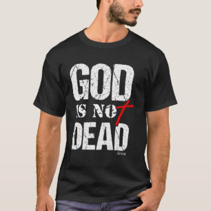 Camiseta Mi Dios No Está Muerto Hombres Camisas De Evangeli