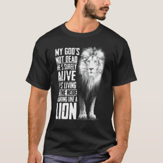 Camiseta Mi Dios no está muerto, seguro que es cristiano vi