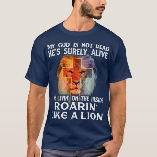 Camiseta Mi Dios no está muertoIglesia religiosa cristiana