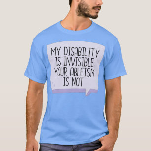 Camiseta Mi discapacidad es invisible4