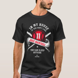 Camiseta Mi divertida casa Jose Ramirez Mlbpa Mlb