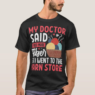 Camiseta Mi Doctor Dijo Que Necesito Más Fibra Tienda de Hi