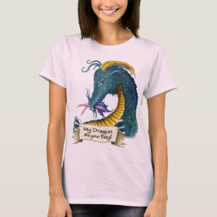 Camiseta ¡Mi dragón comió a su hada!