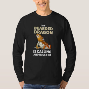 Camiseta Mi Dragón De Cabeza Está Llamando Y Debo Ir A Liza