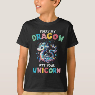 Camiseta Mi dragón se comió a tu hijo de Chicas divertidos