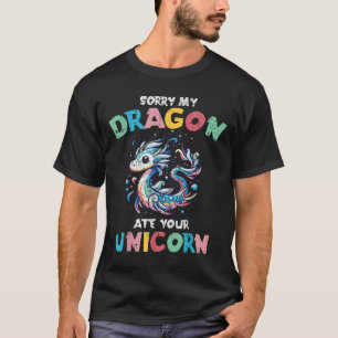 Camiseta Mi dragón se comió a tu hijo de Chicas divertidos