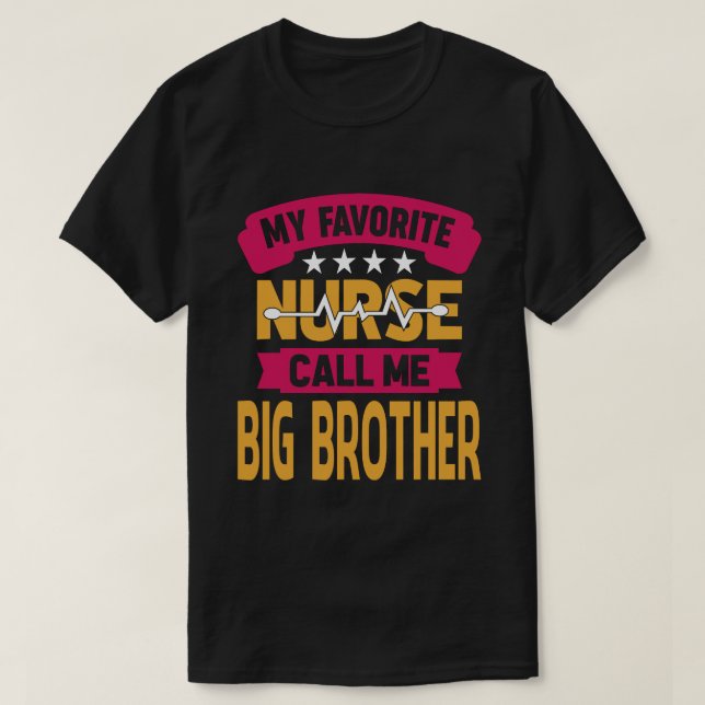 Camiseta Mi enfermera favorita me llama Día de los Padres H (Diseño del anverso)