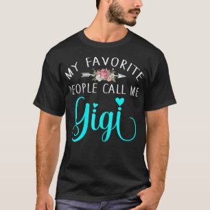 Camiseta Mi enfermera favorita me llama Gigi Enfermeras