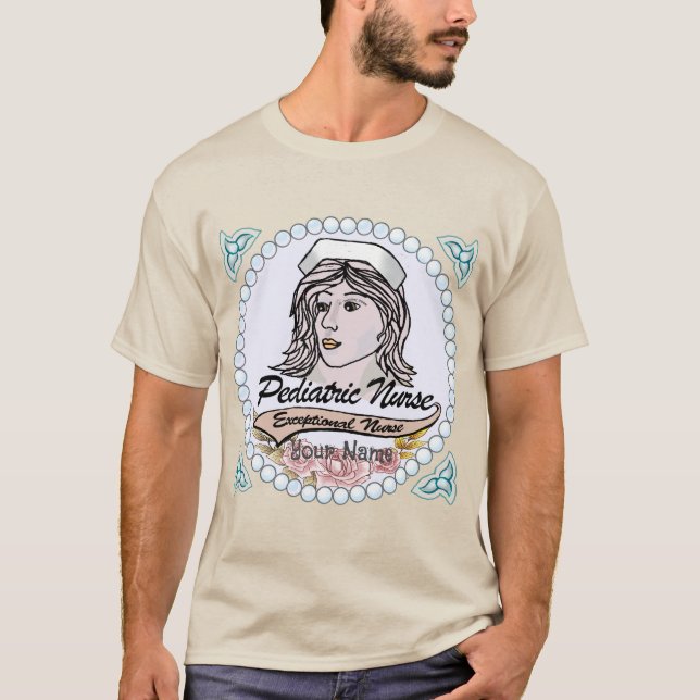 Camiseta Mi enfermera pediátrica (Anverso)