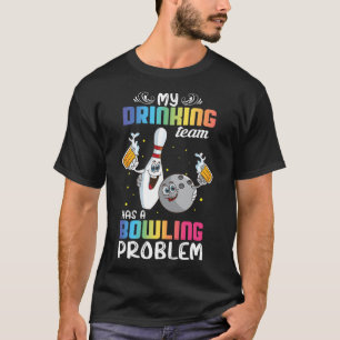 Camiseta Mi Equipo De Bebidas Tiene Un Índice De Divertimie
