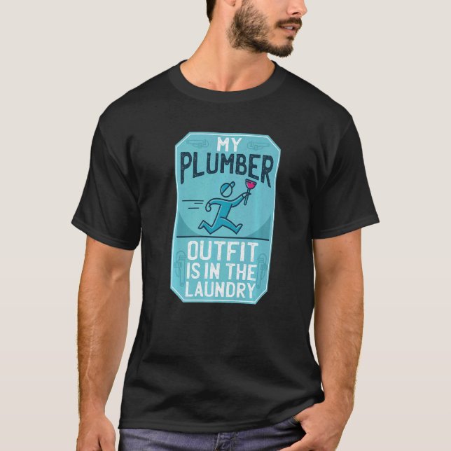 Camiseta Mi Equipo De Plomero Está En La Laminación Experta (Anverso)