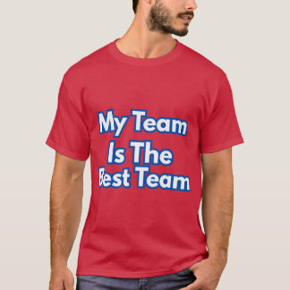 Camiseta Mi Equipo Es El Mejor Equipo