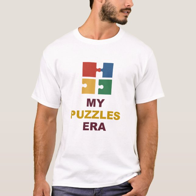 Camiseta Mi Era de Rompecabezas (Anverso)