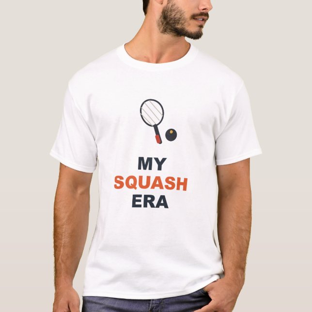 Camiseta Mi Era de Squash (Anverso)