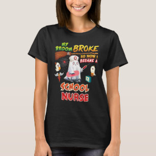 Camiseta Mi Escoba Se Rompió Así Que Me Convertí En Una Enf