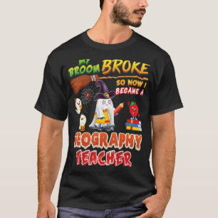 Camiseta Mi Escoba Se Rompió Así Que Me Convirtí En Una Mae