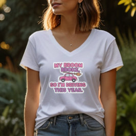 Camiseta Mi escoba se rompió divertida cita de bruja | Humo